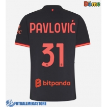 Fotballdrakt Dame AC Milan Strahinja Pavlovic #31 Tredjedrakt 2026-27 Kortermet